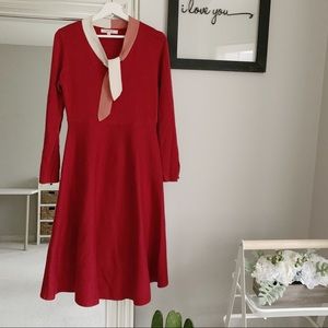 Cute Red Maxi Dress - Small